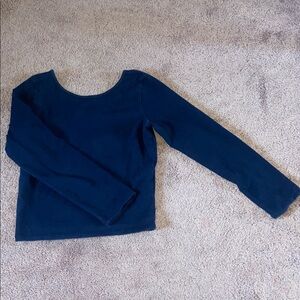 Abercrombie & Fitch Dark Blue Long Sleeve Shirt